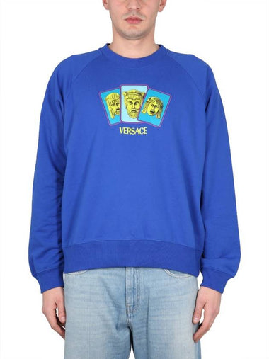 23 ss Sweatshirt The MASKS 10093461A067981UE30 B0040205198 - VERSACE - BALAAN 1