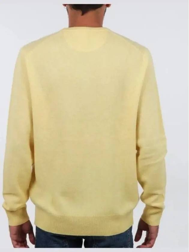 Classic Crew Neck Wool Knit Top Yellow - POLO RALPH LAUREN - BALAAN 5