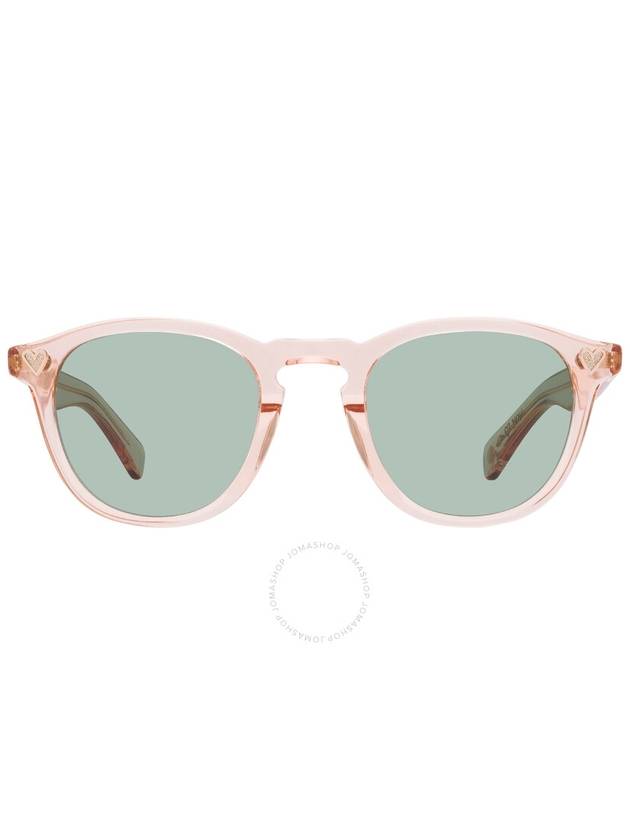 Garrett Leight GLCO X ANDR SARAIVA SUN Veridia Oval Ladies Sunglasses 2082 PCY/VRD 46 - GARRETT LEIGHT - BALAAN 1