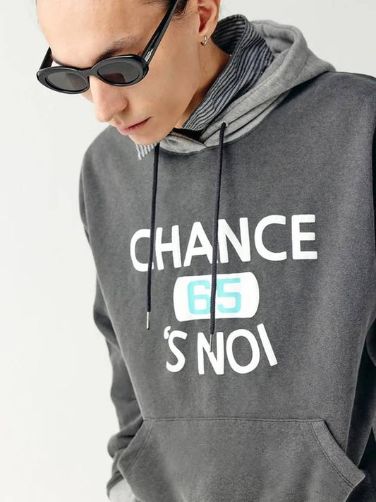 Unisex BAMXHD Basket Sweat Hoodie Mix Charcoal - CHANCE'S NOI - BALAAN 2