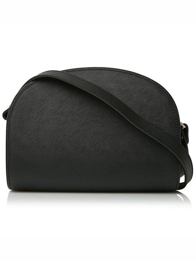 Women's Demil Lune Half Moon Shoulder Cross Bag Black - A.P.C. - BALAAN 4