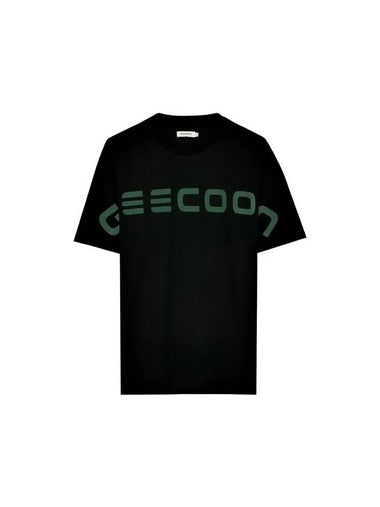 Logo point printed short sleeve t shirt GEE236 103 black - GEECOON - BALAAN 1