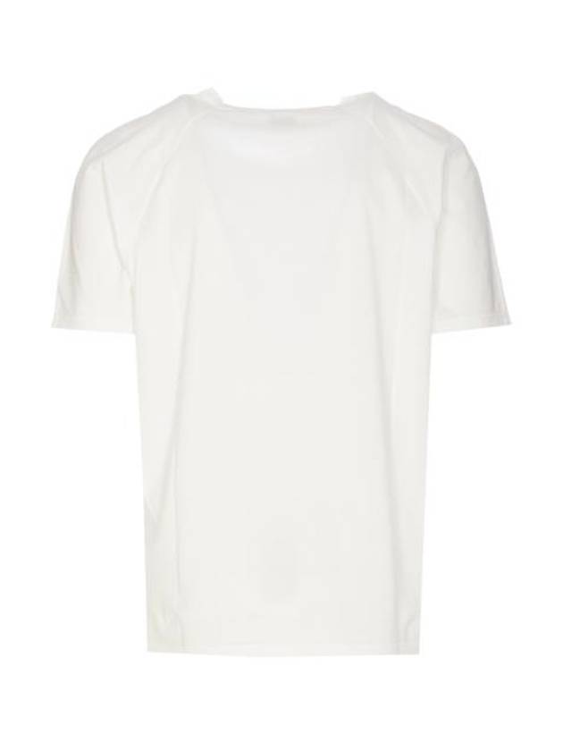 70/2 Mercerized Jersey Logo Short Sleeve T-Shirt White - CP COMPANY - BALAAN 3