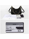 Re-Nylon Brushed Leather Mini Bag Black - PRADA - BALAAN 8