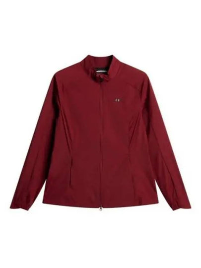 Women's Thorine Windbreaker Cabernet - J.LINDEBERG - BALAAN 2