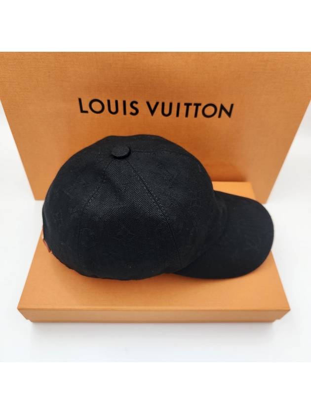 Monogram Essential Ball Cap Black - LOUIS VUITTON - BALAAN 5