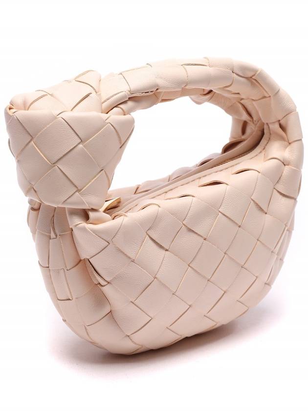 Candy Jodie Intrecciato Tote Bag Macaron - BOTTEGA VENETA - BALAAN 4