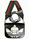 Adidas Horsebit 1955 mini cross bag black white - GUCCI - BALAAN 2