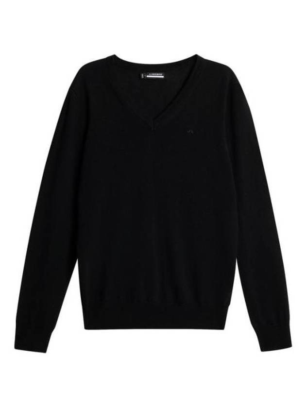 Women's Amaya Knit Sweater Black - J.LINDEBERG - BALAAN 2