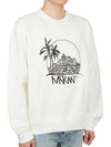 Mikoi Logo Sweatshirt White - ISABEL MARANT - BALAAN 4