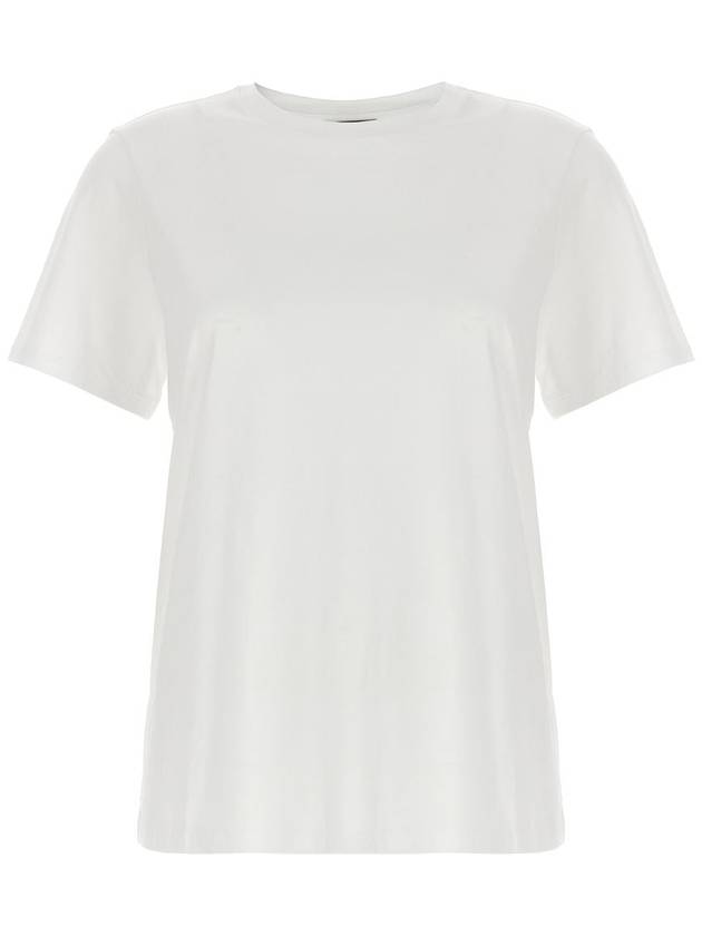 Women's Easy EASY Organic Cotton Short Sleeve T-Shirt White - THEORY - BALAAN 2