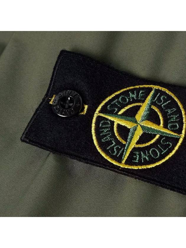 Compass Badge Jacket Dark Green - STONE ISLAND - BALAAN 4