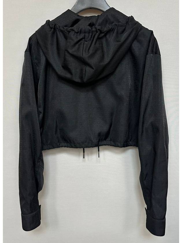 4G cropped hooded windbreaker - GIVENCHY - BALAAN 4