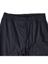 Men's Snap Pocket Cargo Straight Pants Black - TEN C - BALAAN 4