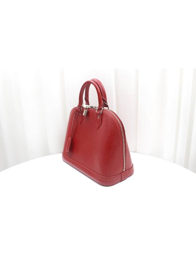 Epi Alma PM Tote Bag Red M4058E - LOUIS VUITTON - BALAAN 3