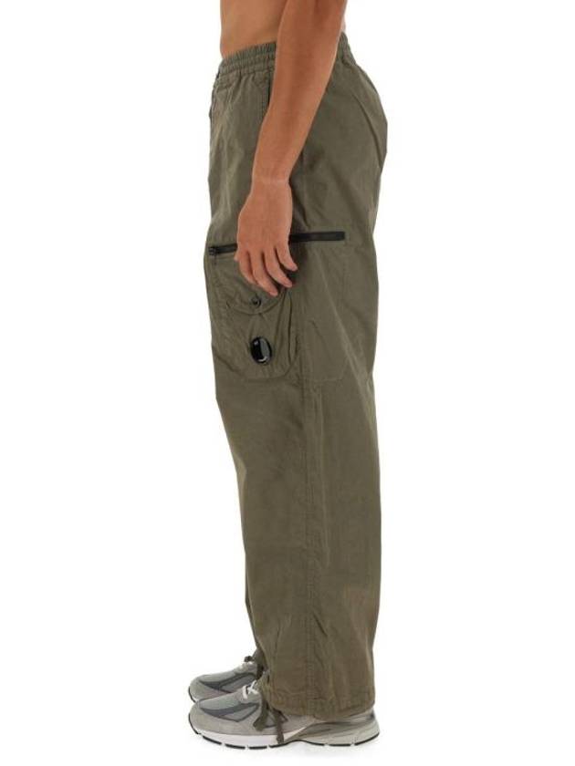 Microreps Boxy Lens Cargo Straight Pants Green - CP COMPANY - BALAAN 5