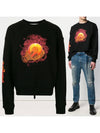 11th Anniversary Planet Overfit Sweatshirt OMBA035S19D25016 1088 - OFF WHITE - BALAAN 2