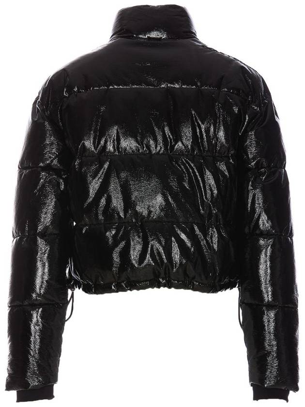 Vinyl Padding Jacket Black - COURREGES - BALAAN 3