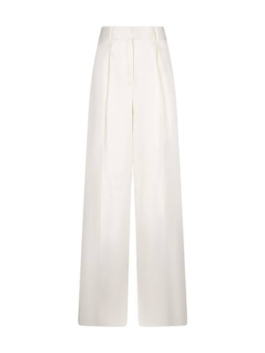 SATIN TROUSERS - JIL SANDER - BALAAN 1