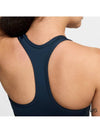 Sports Bra Swoosh Medium Support Top Navy - NIKE - BALAAN 5