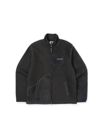 KODAK Apparel Trip Kodachrome Fleece Jacket CHARCOAL - KODO - BALAAN 1