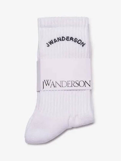 J W ANDERSON JWA Arch Logo Socks White KW0855YN0250001 - JW ANDERSON - BALAAN 2