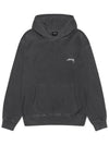 Smooth Stock Pigment Dyed Hood Black 1925021t - STUSSY - BALAAN 1