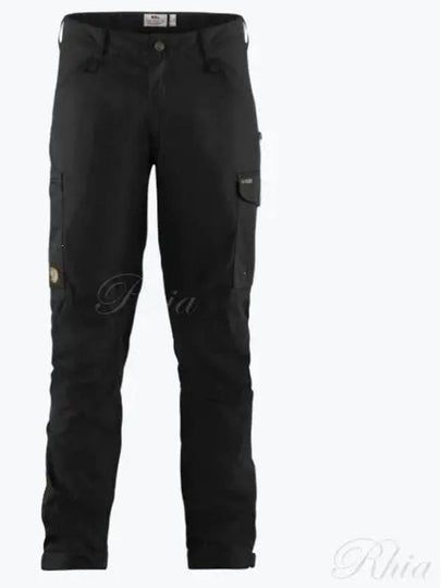 Men's Kaipak Trousers Regular Black - FJALL RAVEN - BALAAN 2