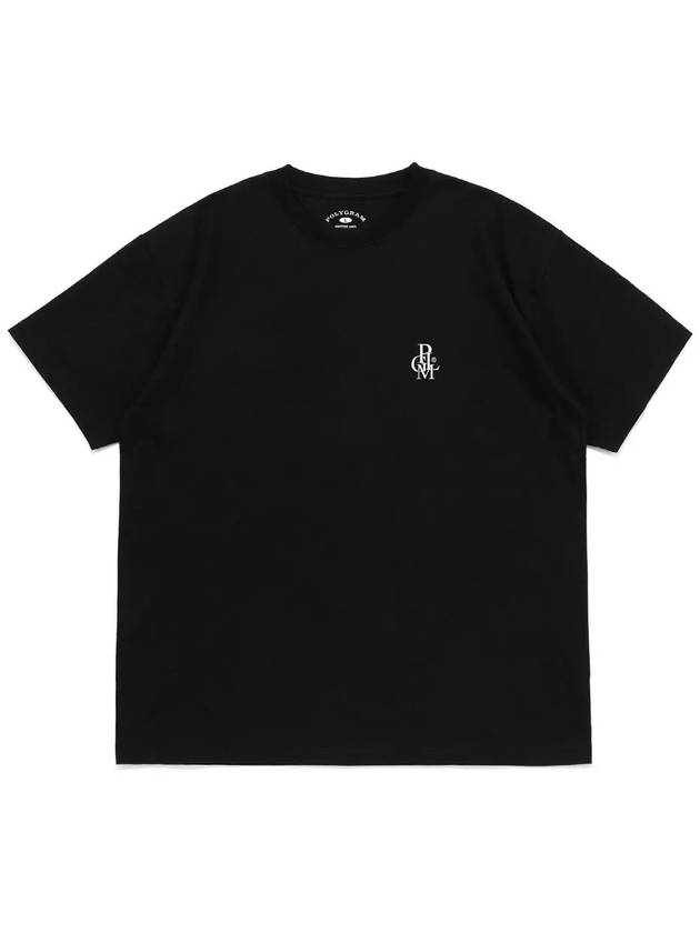 SYMBOL LOGO T SHIRTS BLACK - POLYGRAM - BALAAN 3