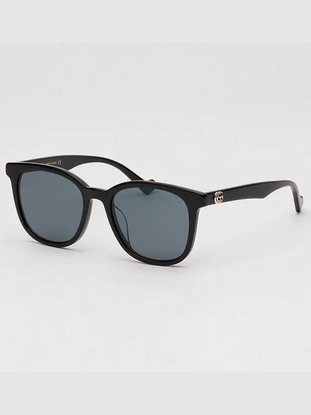 Eyewear Square Horn-Rim Sunglasses Black - GUCCI - BALAAN 7