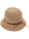 Women s Rosy Cloche Hat HAT51203 NATURAL NUTSHELL - HELEN KAMINSKI - BALAAN 3