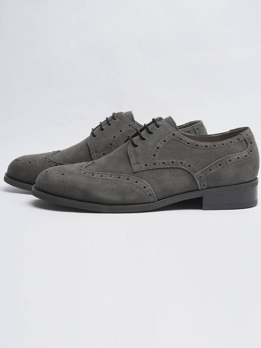 Grover Suede Wingtip Derby SMG - FLAP'F - BALAAN 1