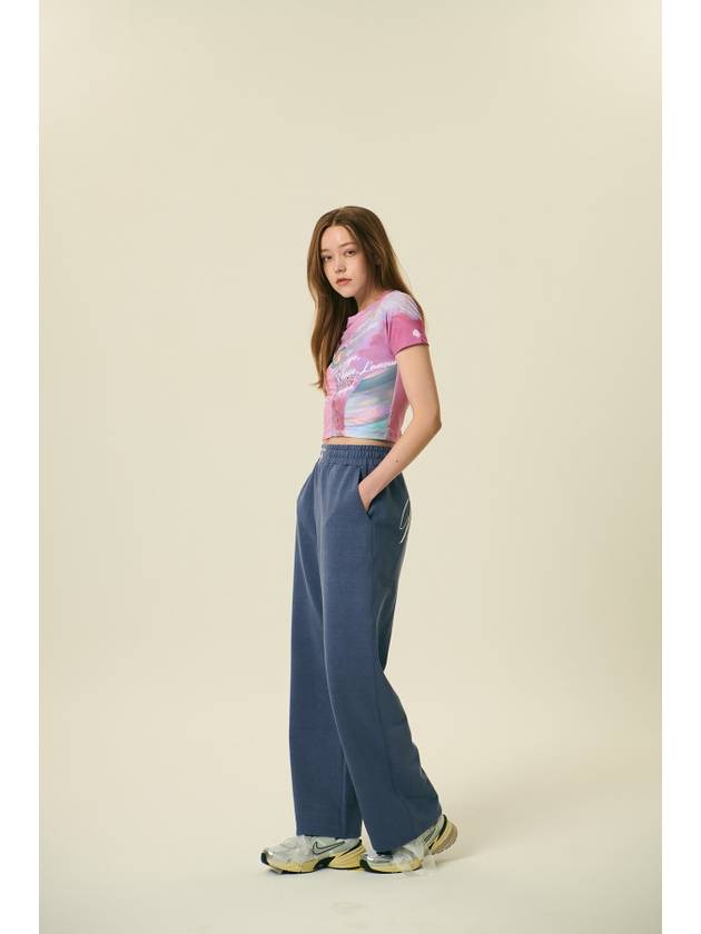 24 Women's Amber Pigment Embroidered Wide Pants - VIBEREEN - BALAAN 10