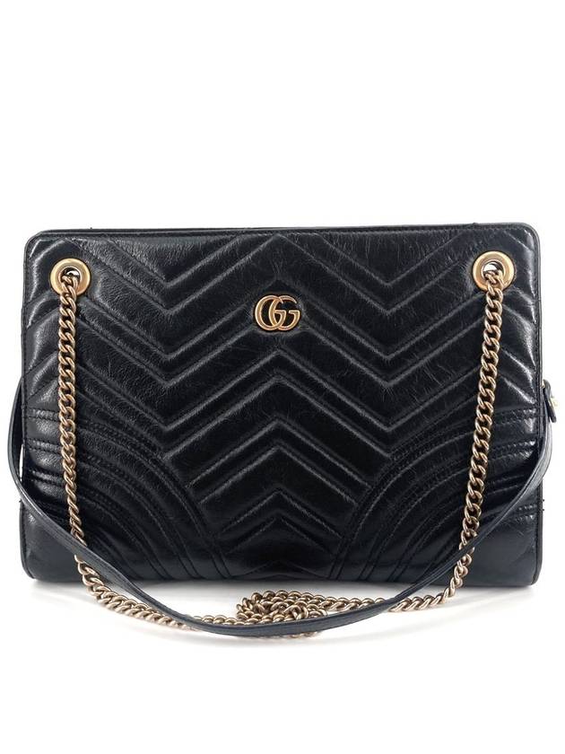 GG Marmont Matelasse Chain Shoulder Bag 524592 - GUCCI - BALAAN 2