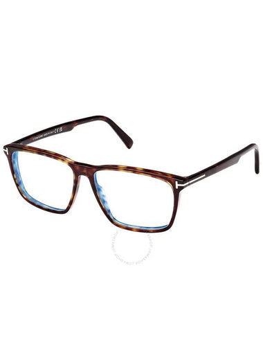 Tom Ford Blue Light Block Square Men's Eyeglasses FT5959-B 052 56 - TOM FORD - BALAAN 1