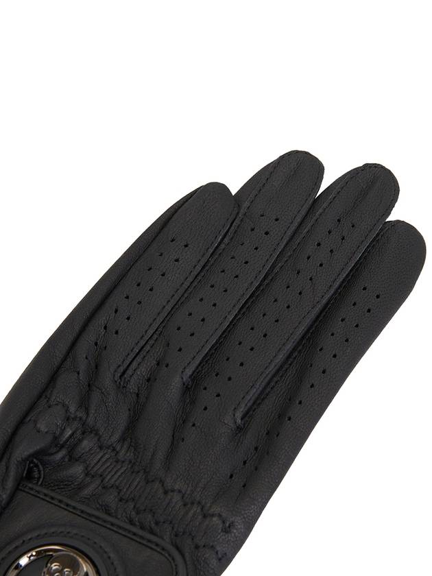 Golf Gloves MLS 2A SG01 BLACK Unisex Left Hand - MARK & LONA - BALAAN 3