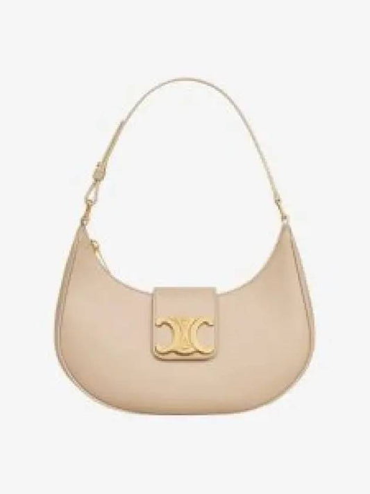 Ava Triomphe Smooth Calfskin Shoulder Bag Nude - CELINE - BALAAN 2