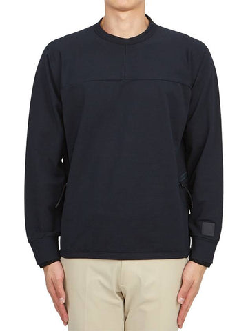 Metropolis Series Brushed Sweatshirt Navy - CP COMPANY - BALAAN 1