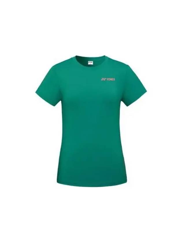 YONEX 249TR008F Melange Green Sage Women s Brand Logo Short Sleeve T Shirt - YOUNESS - BALAAN 1