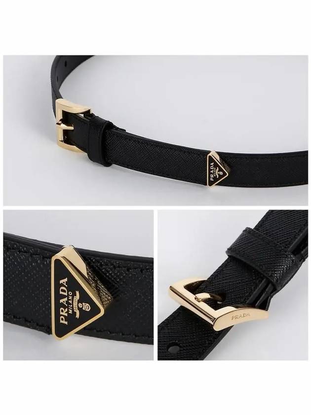 Belt 1CC618 053 F0002 NERO - PRADA - BALAAN 4