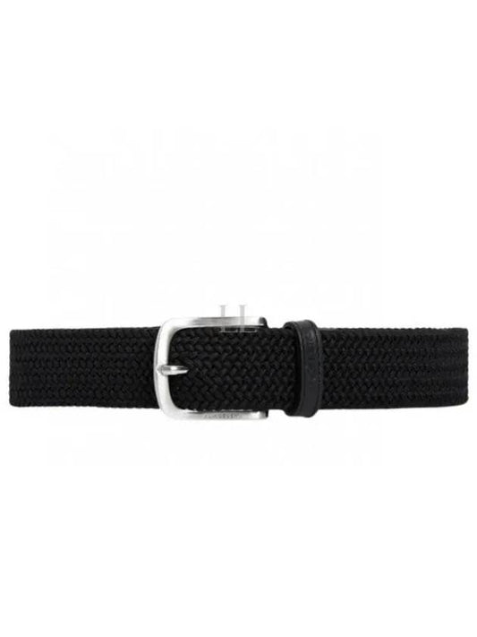 Men's Bernhard Elastic Belt Black - J.LINDEBERG - BALAAN 2