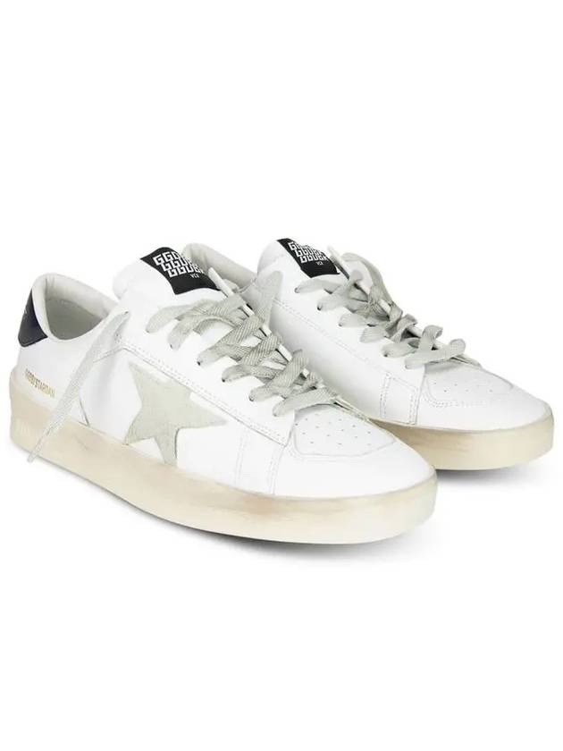 Stardan Low Top Sneakers Black White - GOLDEN GOOSE - BALAAN 4