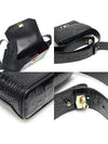 BB50B1B0LK Black Crocodile Embossed Leather Gold Eden Small Shoulder Bag - GIVENCHY - BALAAN 6