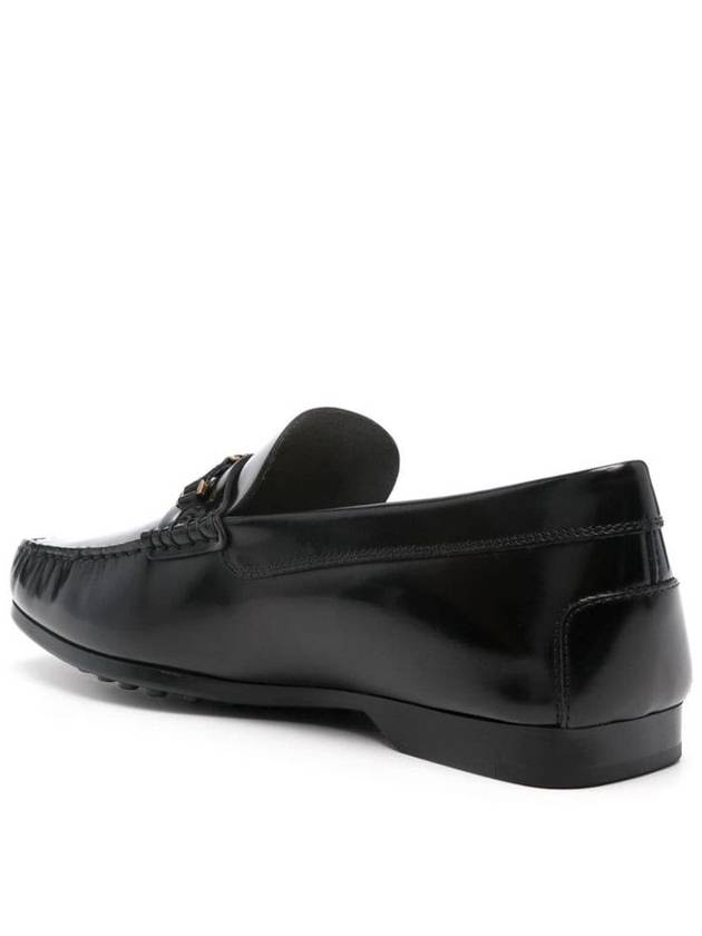 Tod'S 'Kate' Black Leather Loafers - TOD'S - BALAAN 2