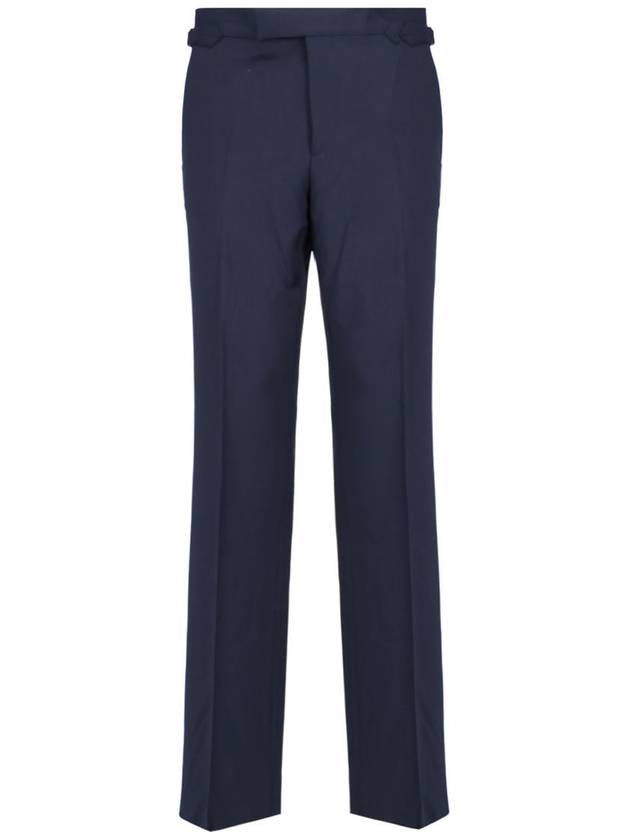 Men's Cotton Straight Pants Navy - VIVIENNE WESTWOOD - BALAAN 2