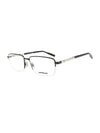 Eyewear Half Rimless Metal Eyeglasses Black - MONTBLANC - BALAAN 3