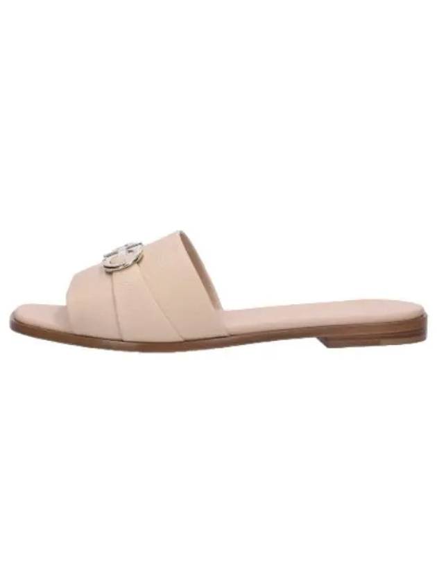 Ferragamo Oria Double Gancini Sandals Pink - SALVATORE FERRAGAMO - BALAAN 1