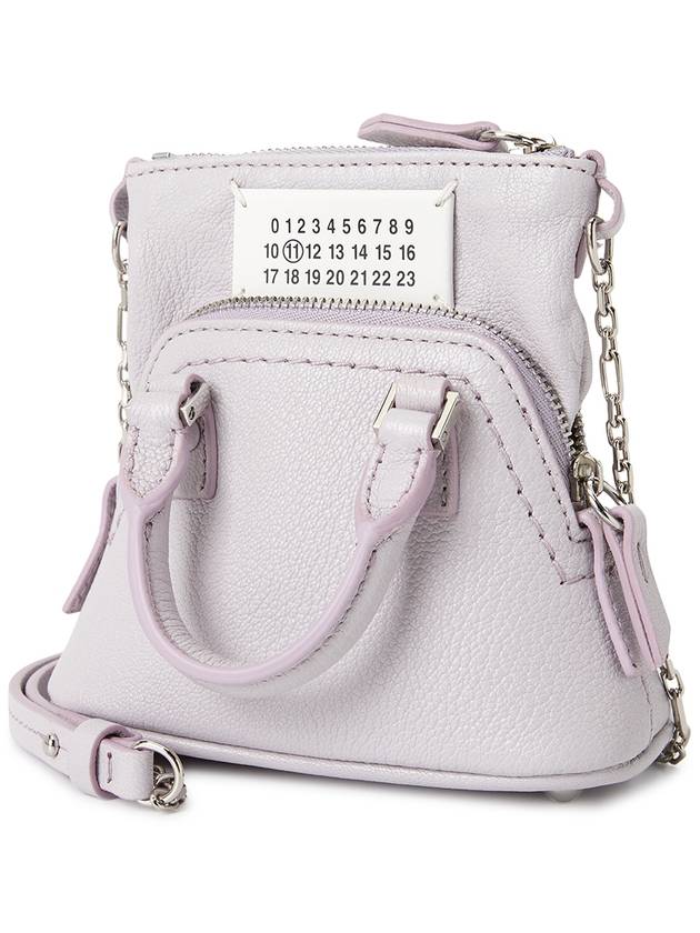 5AC Classic Baby Shoulder Bag Purple - MAISON MARGIELA - BALAAN 3