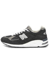 990v2 Made In USA Low Top Sneakers Black - NEW BALANCE - BALAAN 3