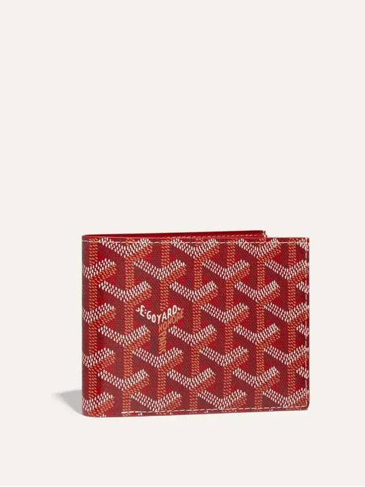 Victoire halfwallet red - GOYARD - BALAAN.